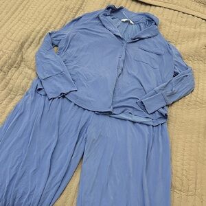 Primark Soft Blue Pajama Set